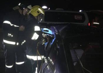 Accident pe traseul „Chișinău-Leușeni”: Salvatorii voluntari au descarcerat o persoană