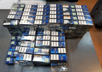 Serviciul Vamal a înregistrat o creștere cu circa 20 % a reținerilor cu țigarete și alte produse de tutun