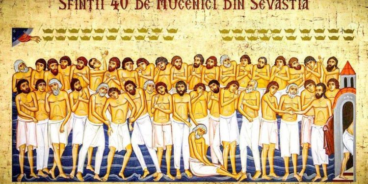 Creștinii ortodocși de stil vechi sărbătoresc astăzi Sfinții 40 de Mucenici din Sevastia | VIDEO