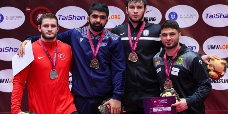 Eugen Mihalcean si Radu Lefter au obținut medalii de bronz la Campionatului European Under 23 de Lupte Libere