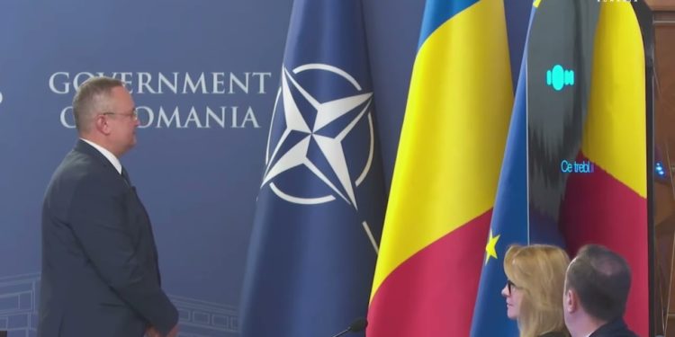 Dialogul dintre prim-ministrul României și robotul-consilier pe nume ION a fost regizat
