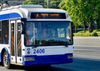 Rutele unor troleibuze din capitală au fost redirecționate