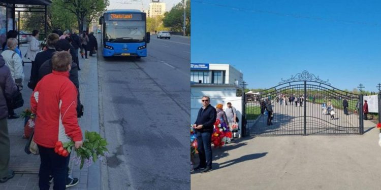 Радоница 2023: Сколько человек воспользовались бесплатным транспортом в Кишиневе