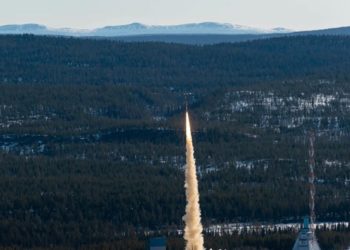 В Норвегии упала шведская ракета