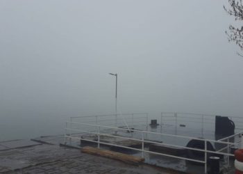 Из-за густого тумана работа парома в Моловата временно приостановлена