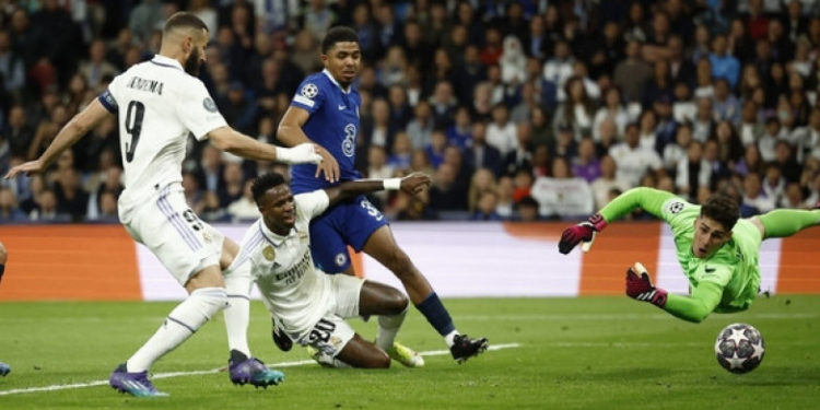 «Реал» победил «Челси» в первом матче 1/4 финала Лиги чемпионов