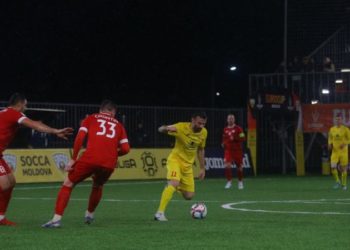 Socca EuroCup: Echipa Națională a Moldovei, învinsă de reprezentativa Croației, în urma loviturilor de departajare