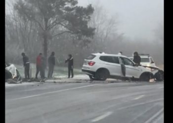 Accidente grave la Bălți, din cauza zăpezii de pe traseu: Mașini, făcute zob