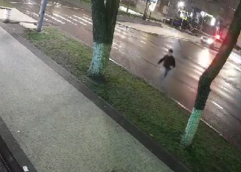 Șoferul care a distrus aleea Grigore Vieru și a fugit, identificat. Momentul accidentului, surprins video