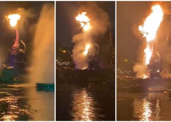 Noi detalii ale incendiului de la Disneyland California. De la ce au pornit flăcările | VIDEO
