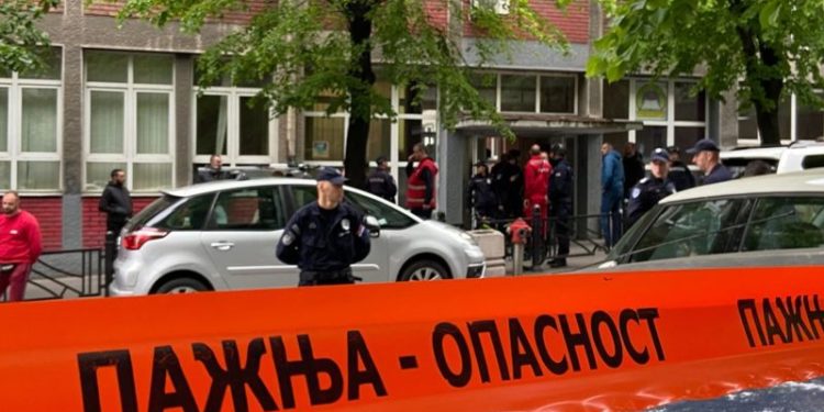 Стрельба в начальной школе в Белграде. Есть жертвы