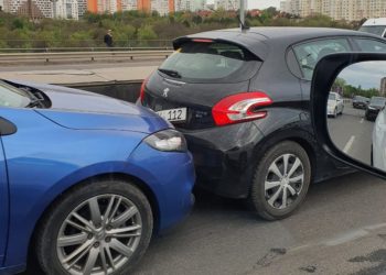 В Кишиневе произошла цепная авария. Пострадал трехлетний ребенок