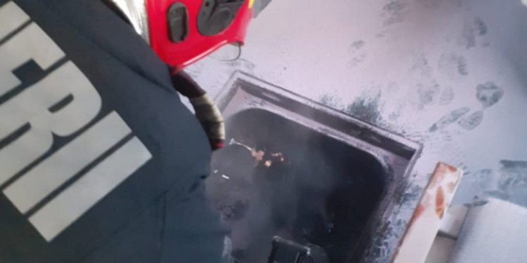 В Румынии загорелся поезд со 100 пассажирами