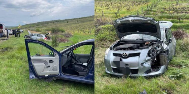 6 persoane, spitalizate în urma unui accident, la Călărași: Un șofer a ieșit pe contrasens | FOTO