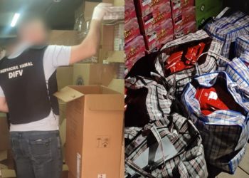 Detalii în cazul celor 17 tone de narghilea și 1,5 milioane de țigări de contrabandă. Unde urma să fie transportată marfa | VIDEO