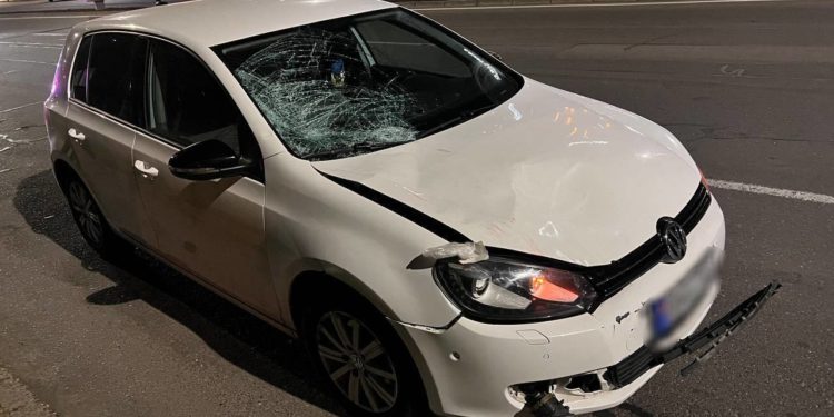 Accident mortal pe viaduct. O femeie de 33 de ani a fost tamponată în timp ce traversa neregulamentar