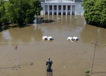 В Новой Каховке из-за наводнения уничтожен зоопарк. Погибли около 300 животных