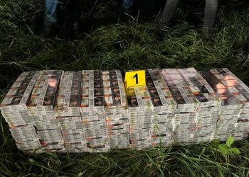 На молдавско-румынской границе обнаружено более 14 000 пачек сигарет