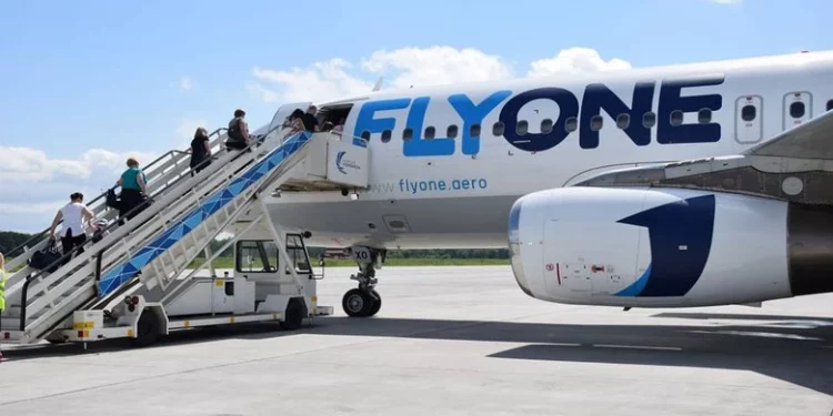 FlyOne a anulat zborurile spre Nisa și Parma. Precizările companiei aeriene