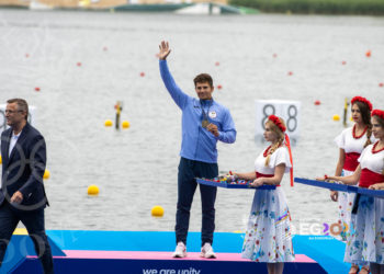 Молдавский каноист Сергей Тарновский завоевал бронзу на Европейских играх