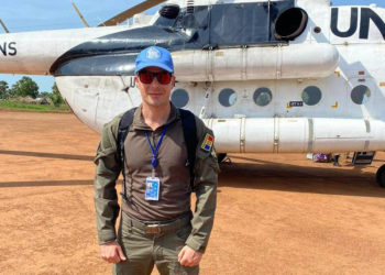 Молдова направила первого полицейского в миротворческую миссию в Южном Судане | FOTO