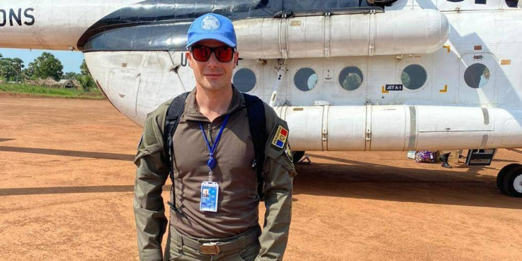 Молдова направила первого полицейского в миротворческую миссию в Южном Судане | FOTO