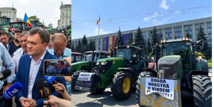 „Am venit să ne întoarcă toate cheltuielile”. Protestele agricultorilor au continuat şi astăzi în capitală şi în ţară. Ce le-a promis premierul Dorin Recean
