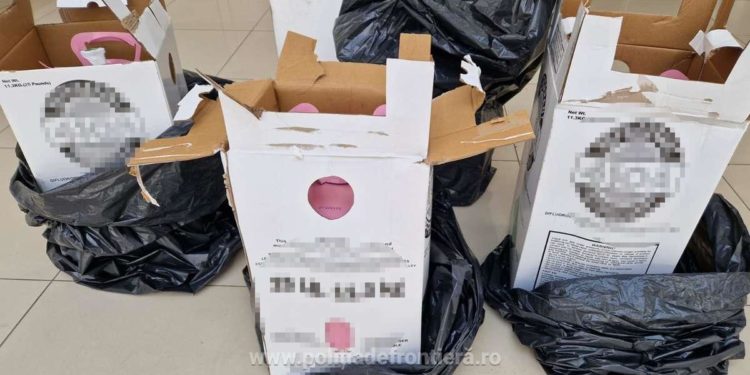 Moldovean reținut la hotarul român: Transporta recipiente cu substanțe periculoase