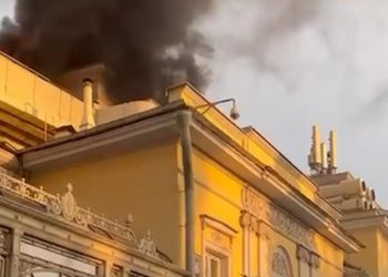 В Москве загорелось здание с ресторанами «Кафе Пушкинъ» и «Турандот»