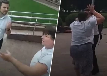 Femeia care l-a îmbrîncit și înjurat pe deputatul PAS, Dan Perciun, riscă să fie sancționată pentru huliganism | VIDEO