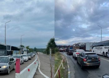 Atenție, călători: Cozi imense la ieșire din Moldova. Zeci de mașini stau la vama Leușeni-Albița