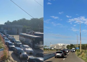 În atenția călătorilor: Punctele de trecere a frontierei cu România, aglomerate. Zeci de mașini așteaptă să iasă din țară