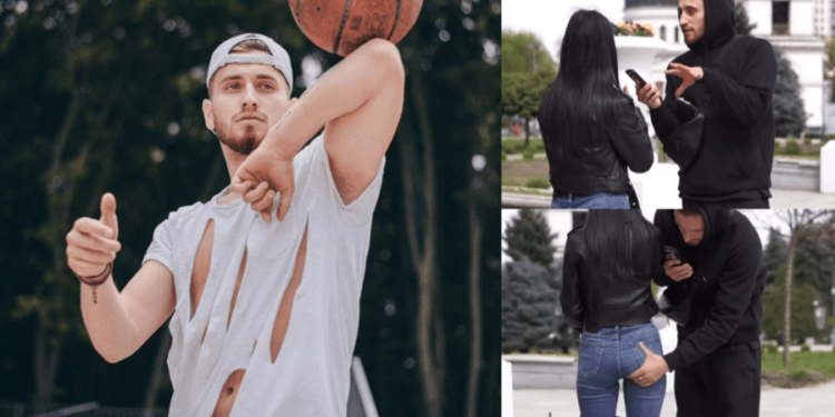 Vloggerul și Tik-Tokerul care filma fete, contra bani, ca să le poată atinge pe diferite zone ale corpului, reținut de oamenii legii | VIDEO