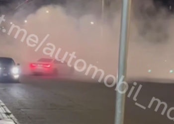 Drift ilegal în sectorul Buiucani al Capitalei: „Distracția” s-a soldat cu accident, dar și cu bătaie | VIDEO
