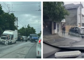 Două mașini au fost avariate în urma unui accident produs în Durlești. Detaliile oferite de Poliție
