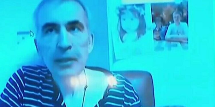 Михаил Саакашвили показал своё исхудавшее лицо и шокировал публику