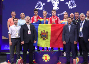 Nicoleta Cojocaru este prima campioană europeană la haltere din Moldova