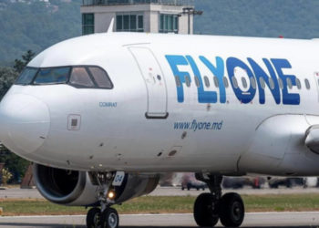 O aeronavă a FLYONE a fost forțată de circumstanțe să aterizeze la Barcelona