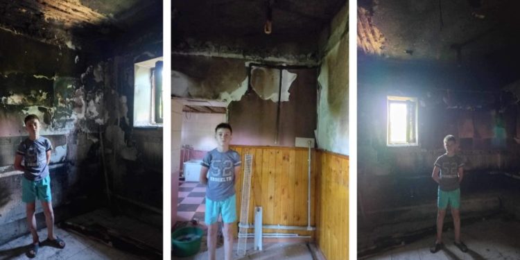 Lucrurile și amintirile – făcute scrum! O familie din Leova are nevoie de ajutor, după ce le-a ars casa