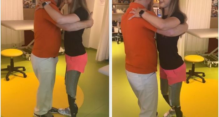 Marcela Paladi a făcut primii pași de dans cu noile proteze: „De vină este melodia Maestrului Eugen Doga” | VIDEO