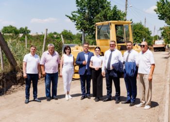 Echipa lui Ilan Șor a dat start implementării proiectelor de dezvoltare a infrastructurii, promise în Găgăuzia | VIDEO
