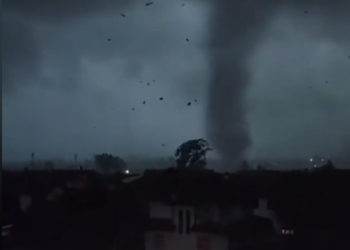 Scene apocaliptice în nordul Italiei după caniculă | VIDEO