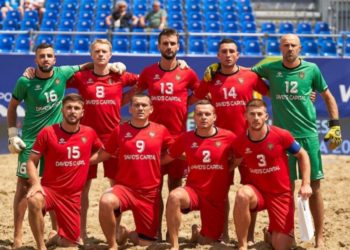 Jocurile Europene: Selecționata Moldovei de fotbal pe plajă s-a clasat pe locul 6