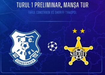 Meciul dintre FC Sheriff și Farul Constanța, nu va fi jucat la Chișinău. Decizia luată de UEFA