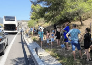 A fost necesară intervenția jandarmeriei: Noi detalii despre autocar cu 54 de moldoveni, defectat în Franța | VIDEO