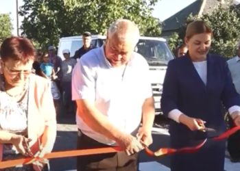 «Наша задача — превратить Оргеевский район в лучший район страны». В селе Чокылтены полностью отремонтирована центральная дорога | VIDEO