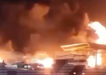 Три человека погибли при взрыве на АЗС в Махачкале | VIDEO