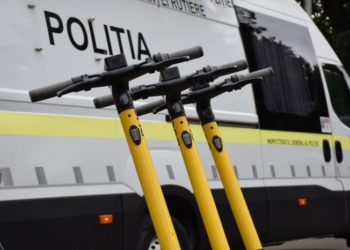În primele șapte luni ale anului, s-au produs 44 de accidente rutiere cu implicarea trotinetelor