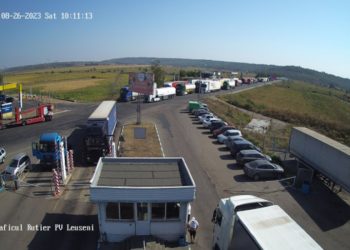 Trafic intensiv la vama Leușeni. Călătorii sunt îndemnați să opteze pentru alte puncte de trecere a frontierei
