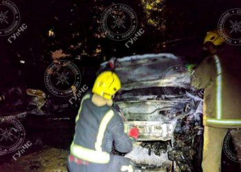 В шаге от взрыва: в Тирасполе сгорел автомобиль